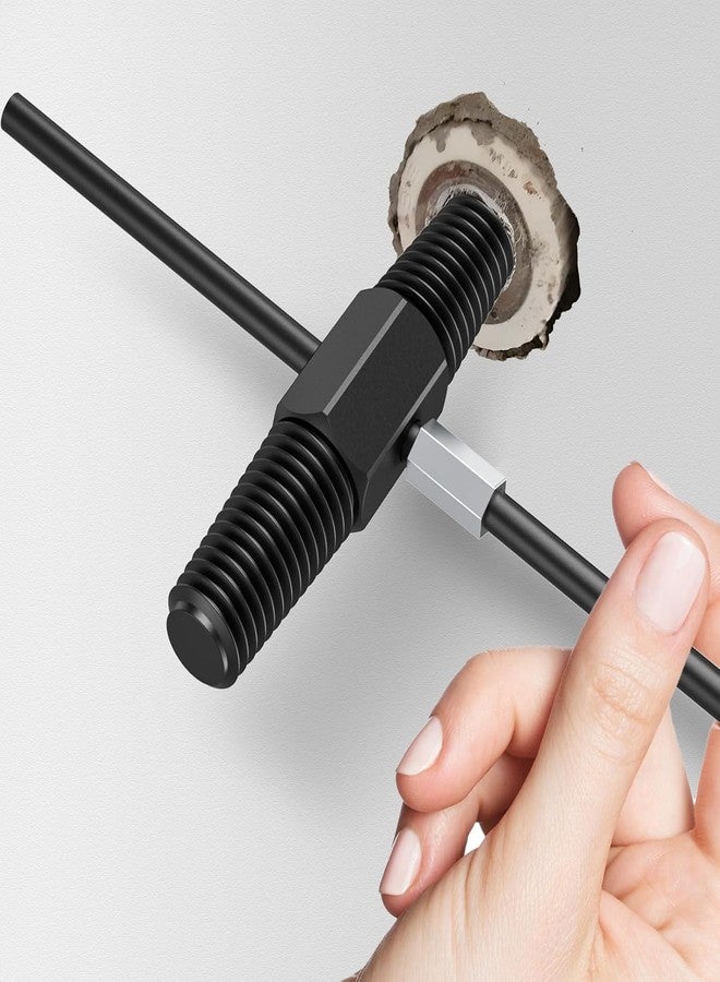 DRUCILA Screw Extractor use Water Pipe Screw Removal Tool Broken Bolt Remover for 1/2 Inch 3/4 Inch Pipe Valve Faucet, Easy Out Stripped Screw and Damaged Bolt Extractor for Damaged Or Broken Screws. - Image 5
